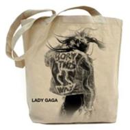 Lady Gaga Negative Cover Tote Bag