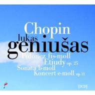ショパン (1810-1849)/Piano Concerto 1 Piano Works： Geniusas(P) Wit / Warsaw Po (Chopin Competition 201