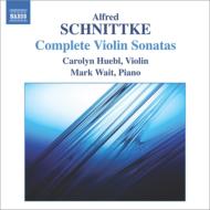 シュニトケ（1934-1998）/Comp. violin Sonatas： Huebl(Vn) Wait(P)
