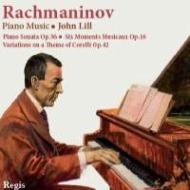 ピアノ・ソナタ第２番、コレッリの主題による変奏曲、楽興の時 ジョン・リル : ラフマニノフ、セルゲイ（1873-1943） | HMVu0026BOOKS  online - RRC1331