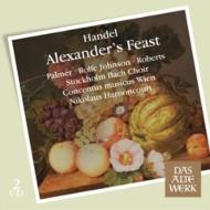 Alexander's Feast : Harnoncourt / Concentus musicus Wien, Rolfe Johnson, F.Palmer, S.Roberts (2CD)