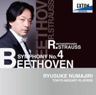ベートーヴェン（1770-1827）/Sym 4 ： 沼尻竜典 / Tokyo Mozart Players +r. strauss： Metamorphosen