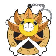 ONE PIECE Sunny Rubber Key Chain [Reproduction]