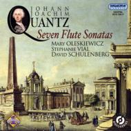 ġ1697-1773/7 Flute Sonatas Oleskiewicz(Fl) Schulenberg(Cemb) Vial(Vc)