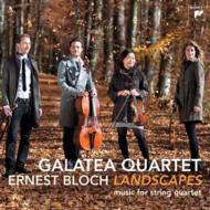 ブロッホ（1880-1959）/Landscapes-works For String Quartet： Galatea Q Maintz(Vc)