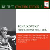 チャイコフスキー（1840-1893）/Piano Concerto 1 3 ： Biret(P) Tabakov / Bilkent So