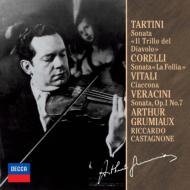 ʽ/Baroque Violin Sonatas-tartini Corelli Vitali Veracini Grumiaux(Vn) Castagnone(Cemb) (