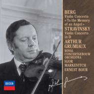 ٥륯1885-1935/Violin Concertos Grumiaux(Vn) Markevitch / Concertgebouw O +stravinsky E. bour / (Lt