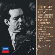 ١ȡ1770-1827/Violin Concerto Grumiaux(Vn) Beinum / Concertgebouw O +j. s.bach (Ltd)