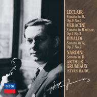 ヴァイオリン作品集/Grumiaux Baroque Violin Sonatas-leclair Veracini Vivaldi Nardini