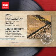 Rachmaninov Piano Concerto No, 4, Ravel Piano Concerto, Haydn : Michelangeli(P)Gracis / Philharmonia, etc