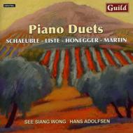 Piano Duets-liste, Honegger, Schaeuble, F.martin: See Siang Wong Adolfsen