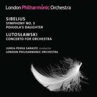 Sibelius Symphony No, 5, Pohjola's Daughter, Lutoslawski Concerto for Orchestra : Saraste / London Philharmonic