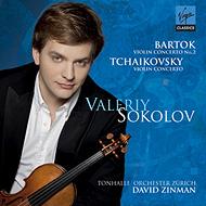 チャイコフスキー：ヴァイオリン協奏曲、バルトーク：ヴァイオリン協奏曲第２番 Ｖ・ソコロフ（ｖｎ）、ジンマン＆トーンハレ管弦楽団 : チャイコフスキー（1840-1893）  | HMVu0026BOOKS online - 6420170