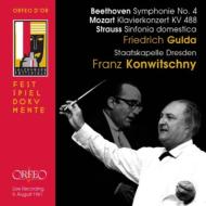 Sinfonia Domestica: Konwitschny / Skd +mozart: Piano Concerto, 23, : Gulda(P), Beethoven: Sym, 4, Salzburg