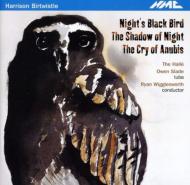 Night's Black Bird, The Shadow of Night, etc : R.Wigglesworth / Halle Orchestra