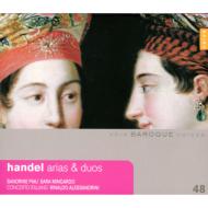 ヘンデル（1685-1759）/Opera Dutetts： Piau(S) Mingardo(Ms) Alessandrini / Concerto Italiano