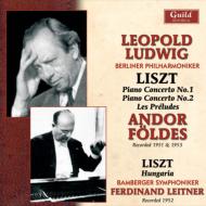 ꥹȡ1811-1886/Piano Concerto 1 2 Les Preludes Foldes(P) L. ludwig / Bpo +hungaria Leitner /
