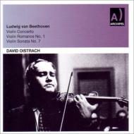 ١ȡ1770-1827/Violin Concerto Oistrakh(Vn) Abendroth / Berlin Rso +sonata 7  Oborin