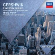 ガーシュウィン（1898-1937）/Rhapsody In Blue An American In Paris Concerto： Previn / Pittsburgh So