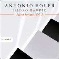 졼롢ȥ˥1729-1783/Keyboard Sonatas Vol.3 Barrio(P)