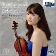 Shostakovich Violin Concerto No, 1, Prokofiev Violin Sonata No, 2, : Miki Kobayashi, Taijiro Iimori / Tokyo City Philharmonic, Arisa Kobayashi