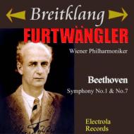 Symphonies Nos, 1, 7, : Furtwangler / Vienna Philharmonic (1952, 1950)Transfer from Breitklang LP