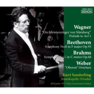 K.Sanderling / Staatskapelle Dresden : Brahms Symphony No, 1, Beethoven Symphony No, 8, Wagner, Weber (1973 Tokyo)(2SACD Single Layer Limited)