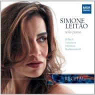 ピアノ作品集/Simone Leitao： Recital Debut-j. s.bach Ginastera Mehmari Rachmaninov