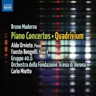 ޥǥʡ֥롼Ρ1920-1973/Piano Concertos Quadrivium Etc Orvieto Bongelli(P) Miotto / Arena Di Verona