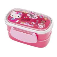 Hello Kitty W Lunch Case DV (Choclate)