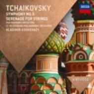 チャイコフスキー（1840-1893）/Sym 5 ： Ashkenazy / Po +serenade： St Petersburg Po