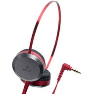 audio-technica: Portable Headphone ATHON303 RD (Red)