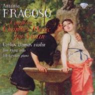 フラゴソ、アントニオ（1897-1918）/Comp. chamber Music For Violin： Damas(Vn) J. lawson(P) Jian Hong(Vc)