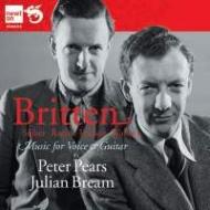 Tenor Collection/Modern British Songs  Song-cycles Pears(T) Bream(G)