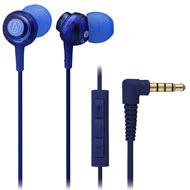 audio-technica: iPod / iPhone / iPad Inner Ear Headphone ATH-CKL202I BL (Blue)