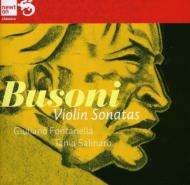 ブゾーニ（1866-1924）/Violin Sonata 1 2 ： Fontanella(Vn) Salinaro(P)