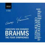 Complete Symphonies : Dohnanyi / Philharmonia Orchestra (4CD)