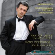 ⡼ĥȡ1756-1791/Piano Concerto 11 12 13  Bacchetti(P) Goldstein / Padova E Del Veneto Co
