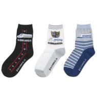 ���񂩂񂹂� �\�b�N�X(�}�[�N)3���Z�b�g 16-18cm