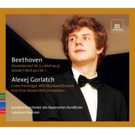 ١ȡ1770-1827/Piano Concerto 3  Gorlatch(P) Tewinkel / Bavarian Rso +piano Sonata 1