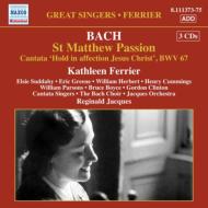 Matthaus-Passion, Cantata No.67 : R.Jacques / Jacques Orchestra, Ferrier, Suddaby, Greene, etc (3CD)