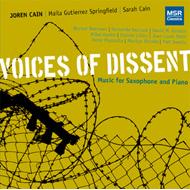 Joren Cain: Voices Of Dissent-music For Saxophone & Piano