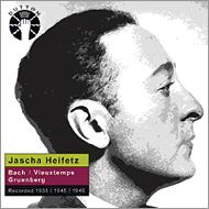 Heifetz Plays Bach Vieuxtemps Gruenberg
