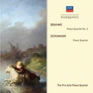 ブラームス（1833-1897）/Piano Quartet 3 ： Pro Arte Piano Quartet +schumann： Piano Quartet