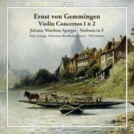 ゲンミンゲン、エルンスト・フォン（1759-1813）/Violin Concerto 1 2 Lessing(Vn) Schirmer / Munich Radio O +sperger： S