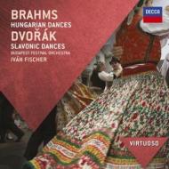 Brahms / Dvorak/Hungarian Dances / Slavonic Dances(Slct)： I. fischer / Budapest Festival O