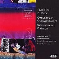 Sym, 1, Concerto In 1 Movement: Dunner / New Black Music Repertory Ensemble Walwyn(P)