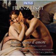 ꥹȡ1811-1886/Italia Sogno D'amore-i Sonetti Del Petrarca Onorati(Ms) De Luca(P)