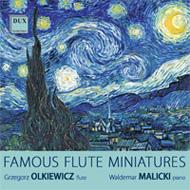 Flute Classical/Famous Flute Miniuatures Olkiewicz(Fl) Malicki(P)